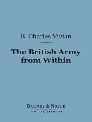 cover image of The British Army from Within (Barnes & Noble Digital Library)